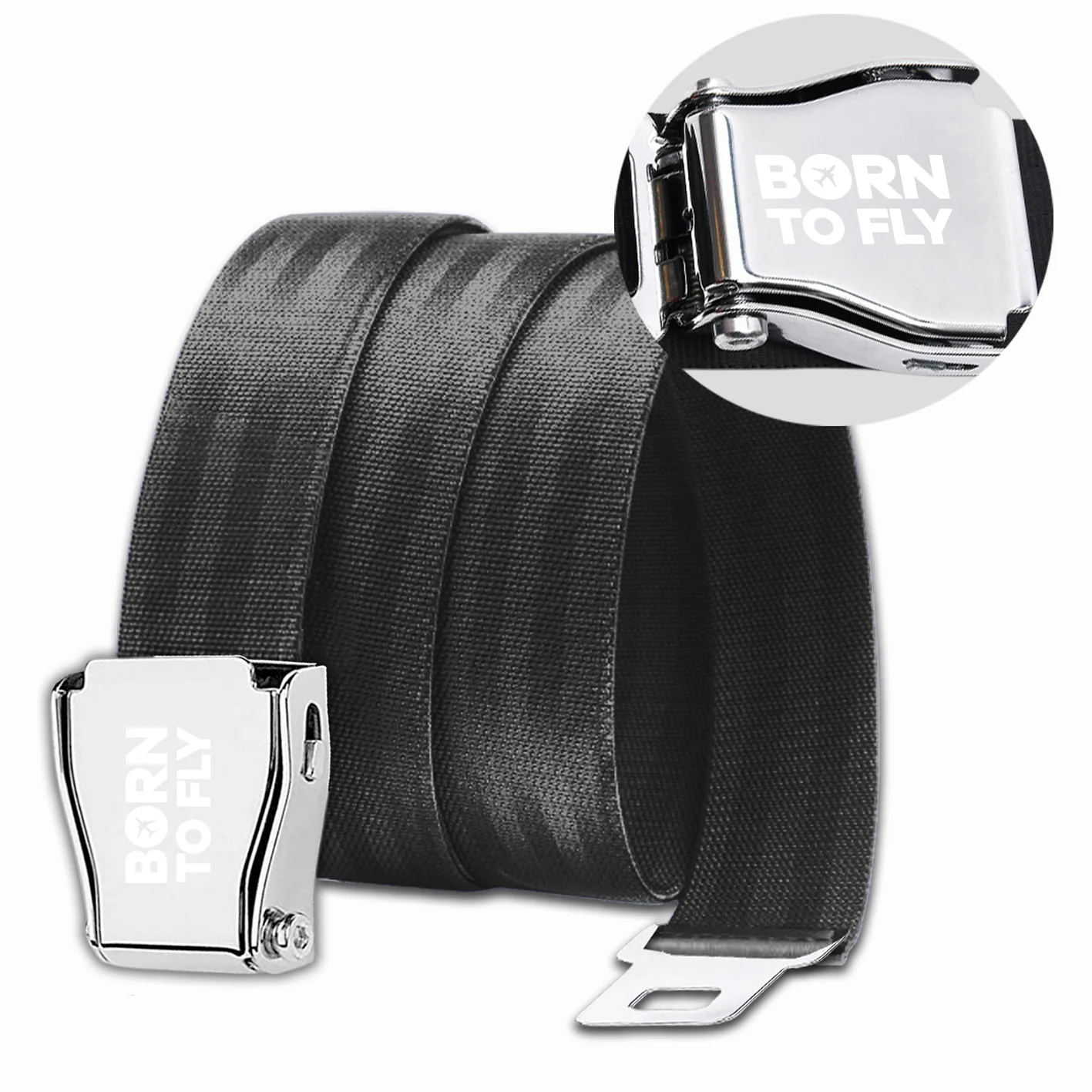 Born To Fly Special Designed Fashion Airplane Seat Belts - Image 5