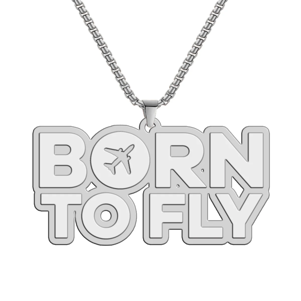 Born To Fly Special Designed Hollow Necklac - Image 2
