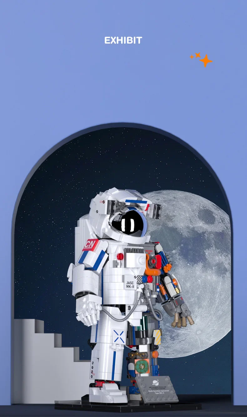 Breaking Dawn Astronaut Collectible Building Blocks - Image 3