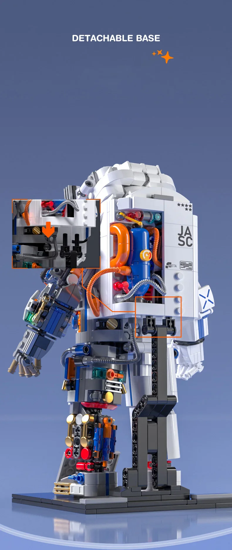 Breaking Dawn Astronaut Collectible Building Blocks - Image 8