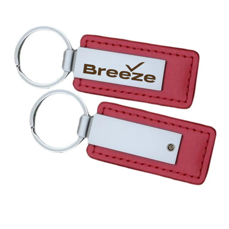 Breeze Airways Faux Leather Key Chains - Image 18