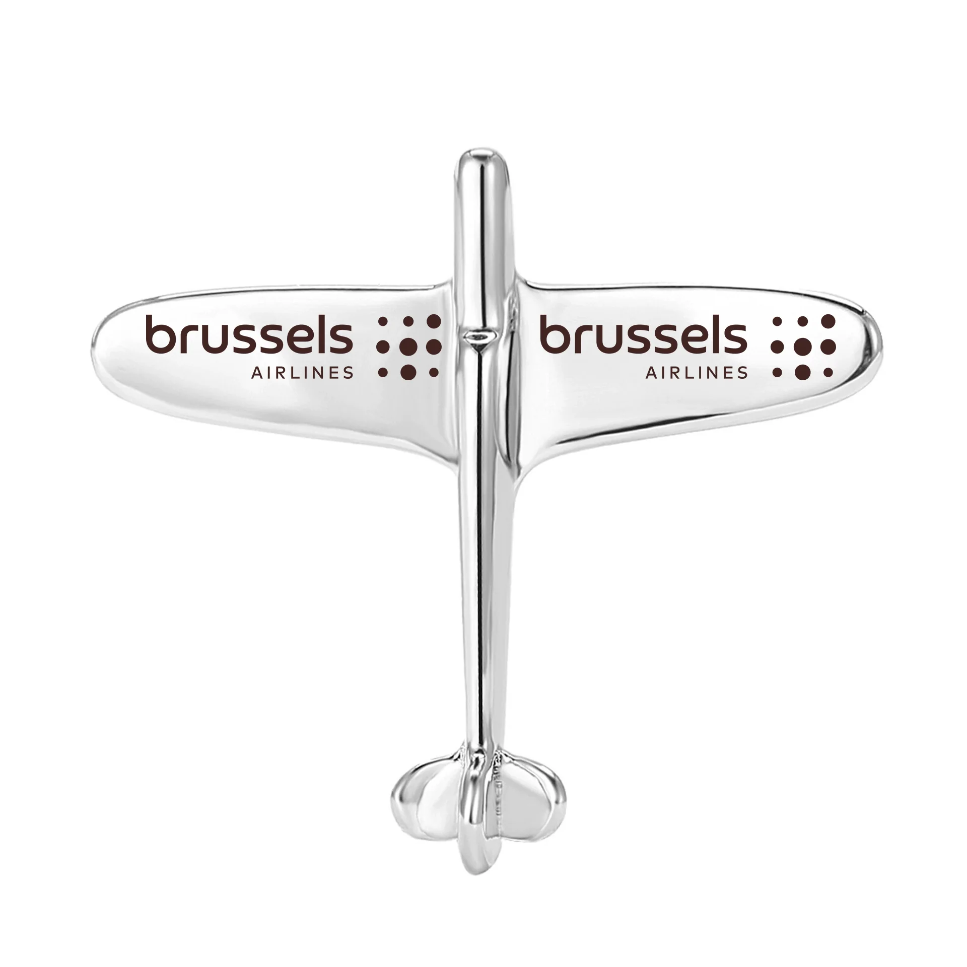 Brussels Airlines Designed Airplane Shape Brooches - Image 3
