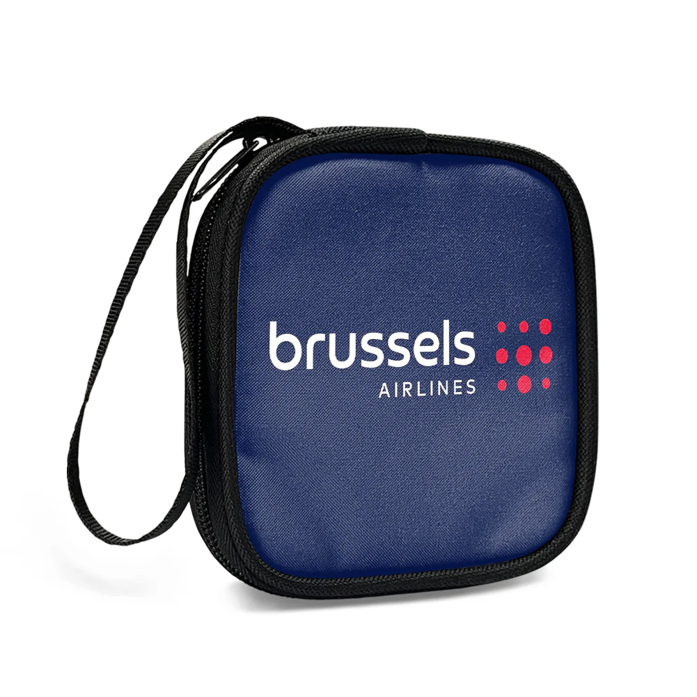 Brussels Airlines Designed Portable Headphone Bag - Image 3