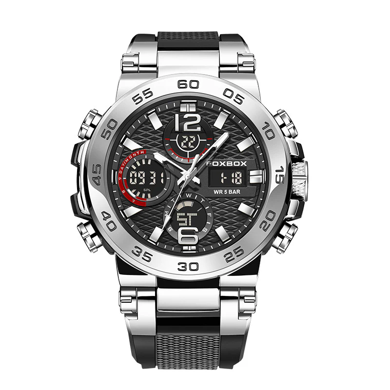 Business Men Fashion Diver Top Brand Luxury Sport Waterproof Military Watch - Image 17