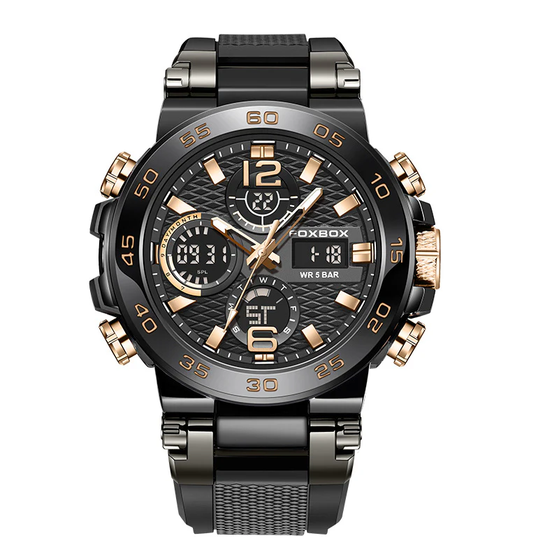 Business Men Fashion Diver Top Brand Luxury Sport Waterproof Military Watch - Image 18