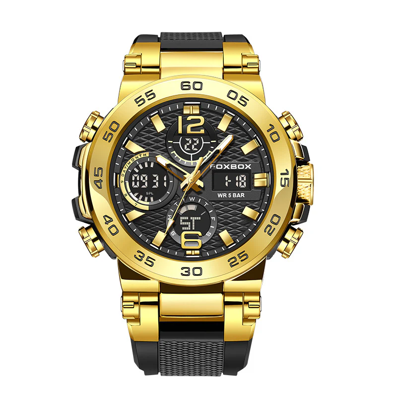 Business Men Fashion Diver Top Brand Luxury Sport Waterproof Military Watch - Image 20