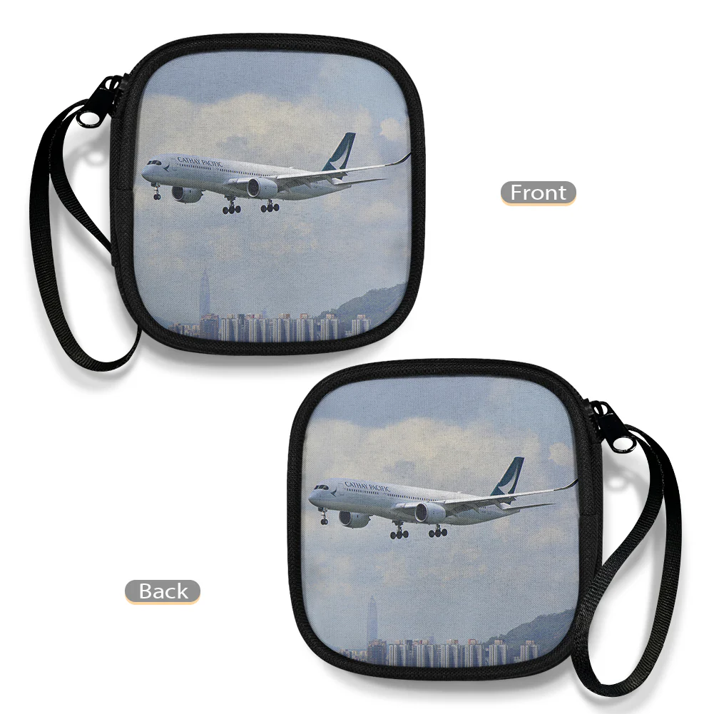 Cathay Pacific Airbus A350 Designed Portable Headphone Bag - Image 4
