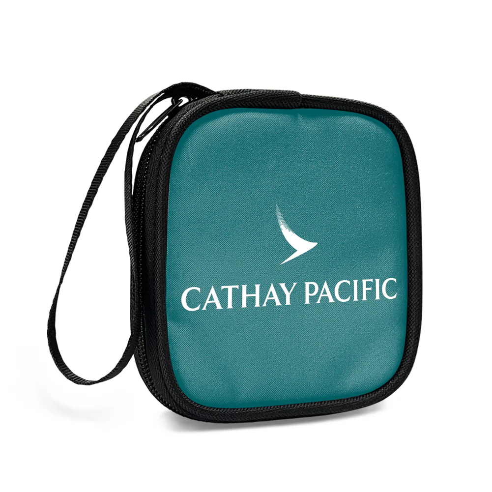 Cathay Pacific Airways Airlines Designed Portable Headphone Bag - Image 3