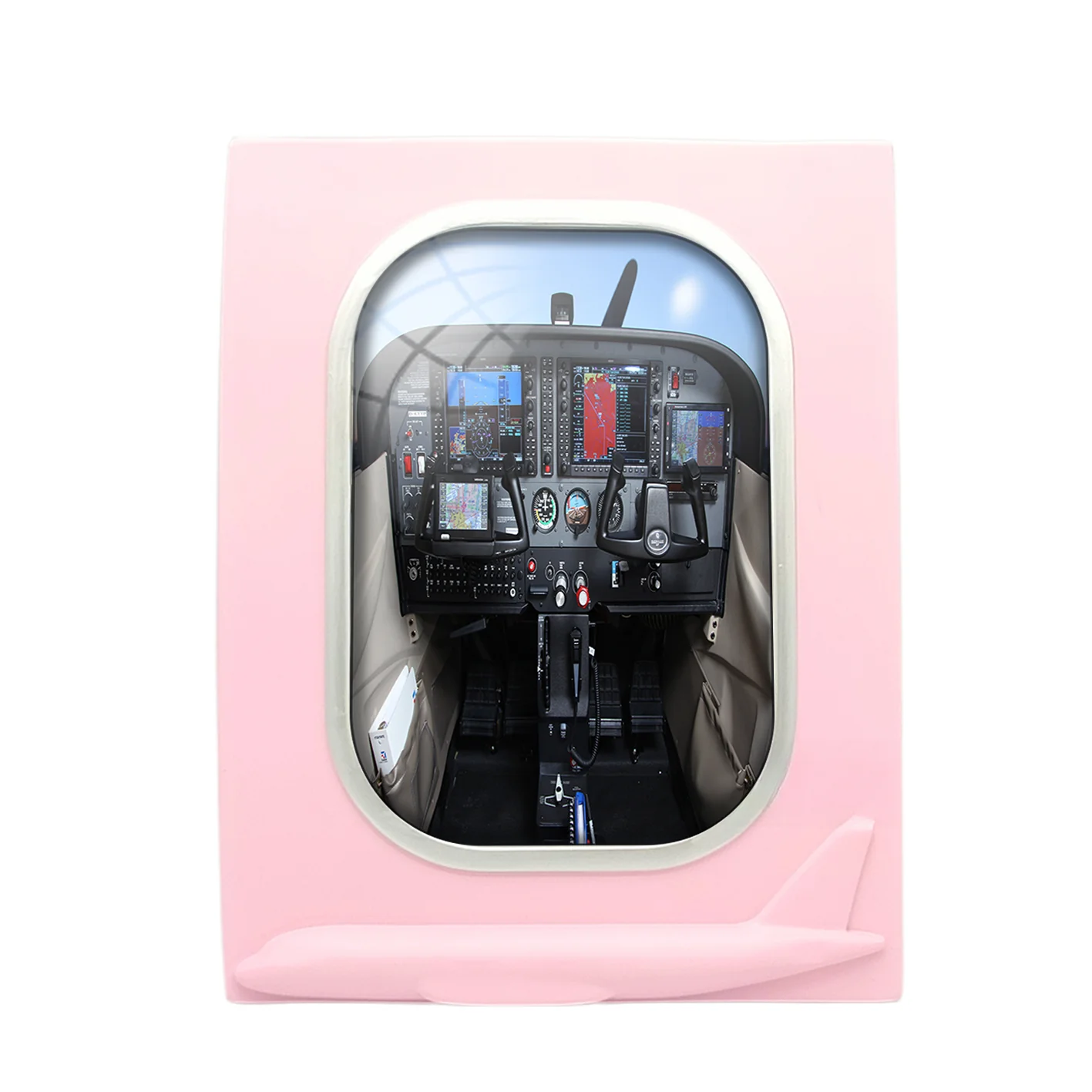 Cessna 172 Cockpit Designed Airplane Window Photo Frame - Image 3