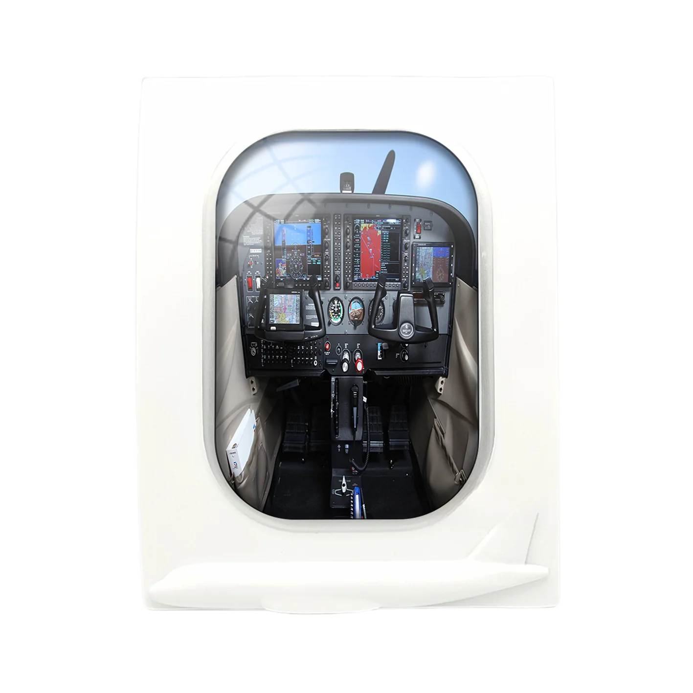 Cessna 172 Cockpit Designed Airplane Window Photo Frame - Image 4