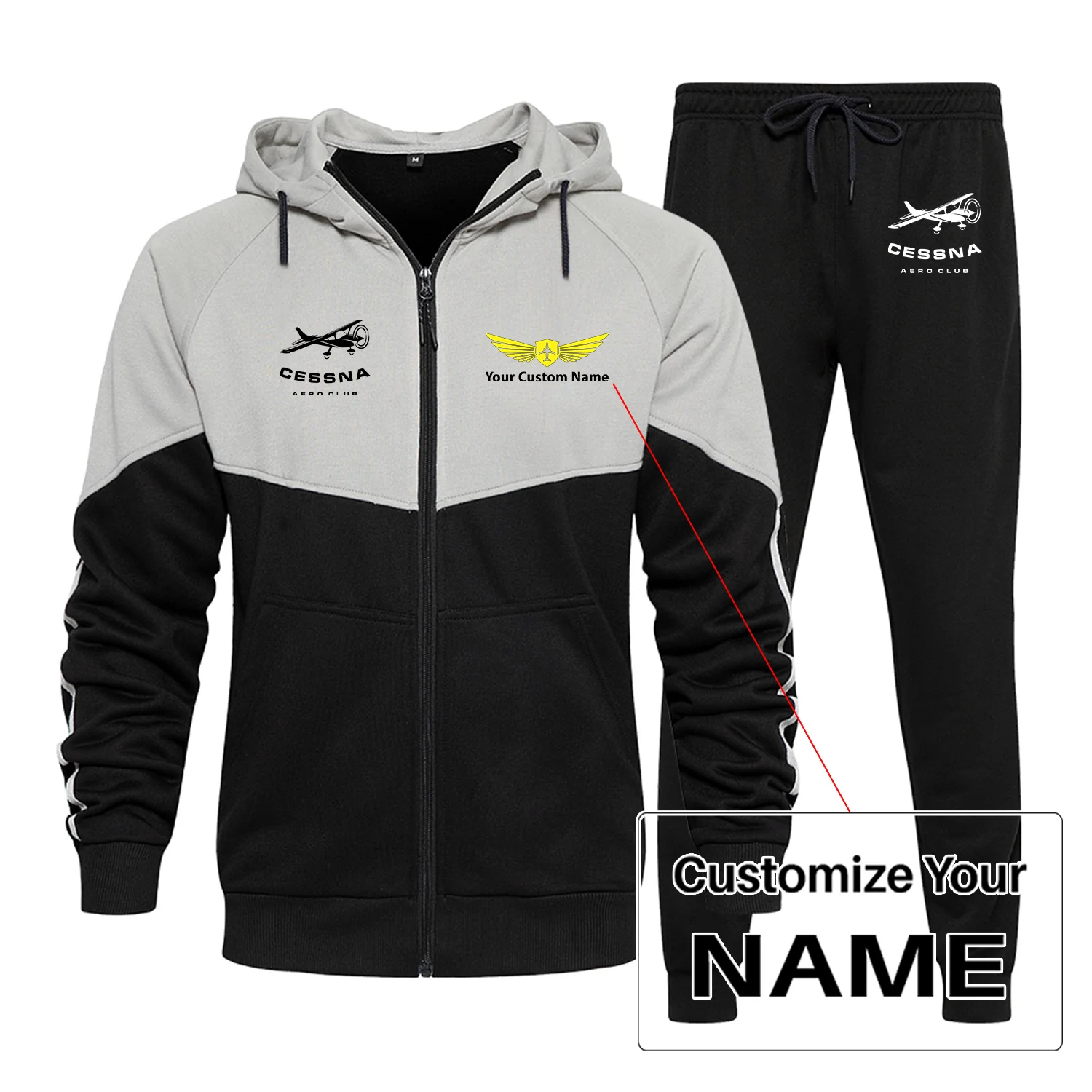 Cessna Aeroclub Designed Colourful Z. Hoodies & Sweatpants - Image 2