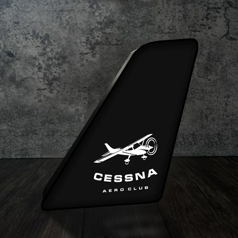 Cessna Aeroclub Designed Led Aircraft Tail & 3D Lamp