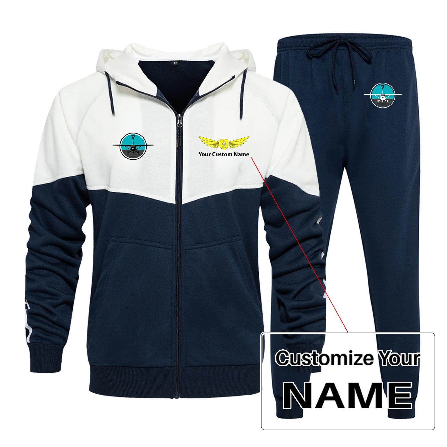 Cessna & Gyro Designed Colourful Z. Hoodies & Sweatpants - Image 3