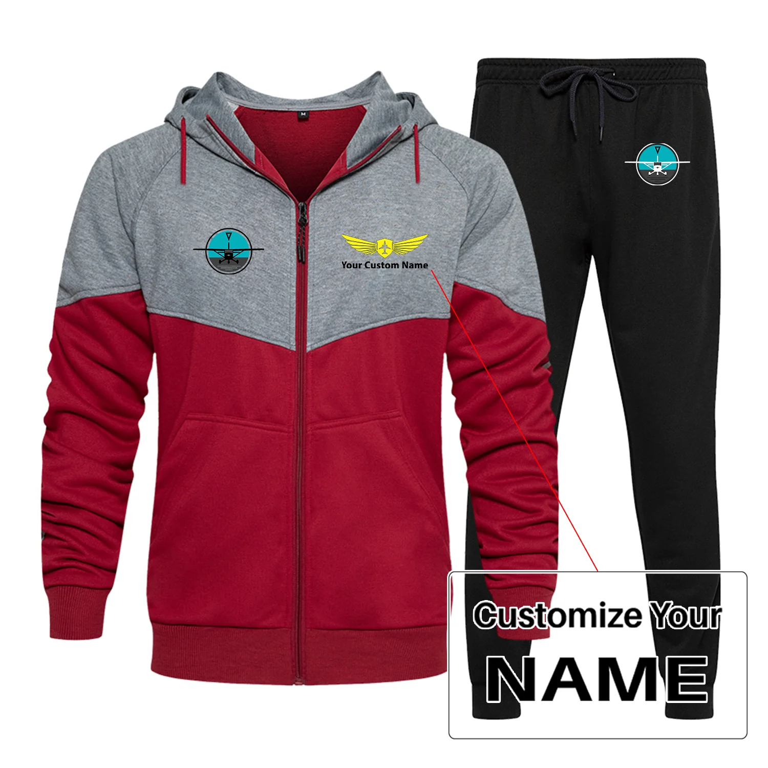 Cessna & Gyro Designed Colourful Z. Hoodies & Sweatpants - Image 5
