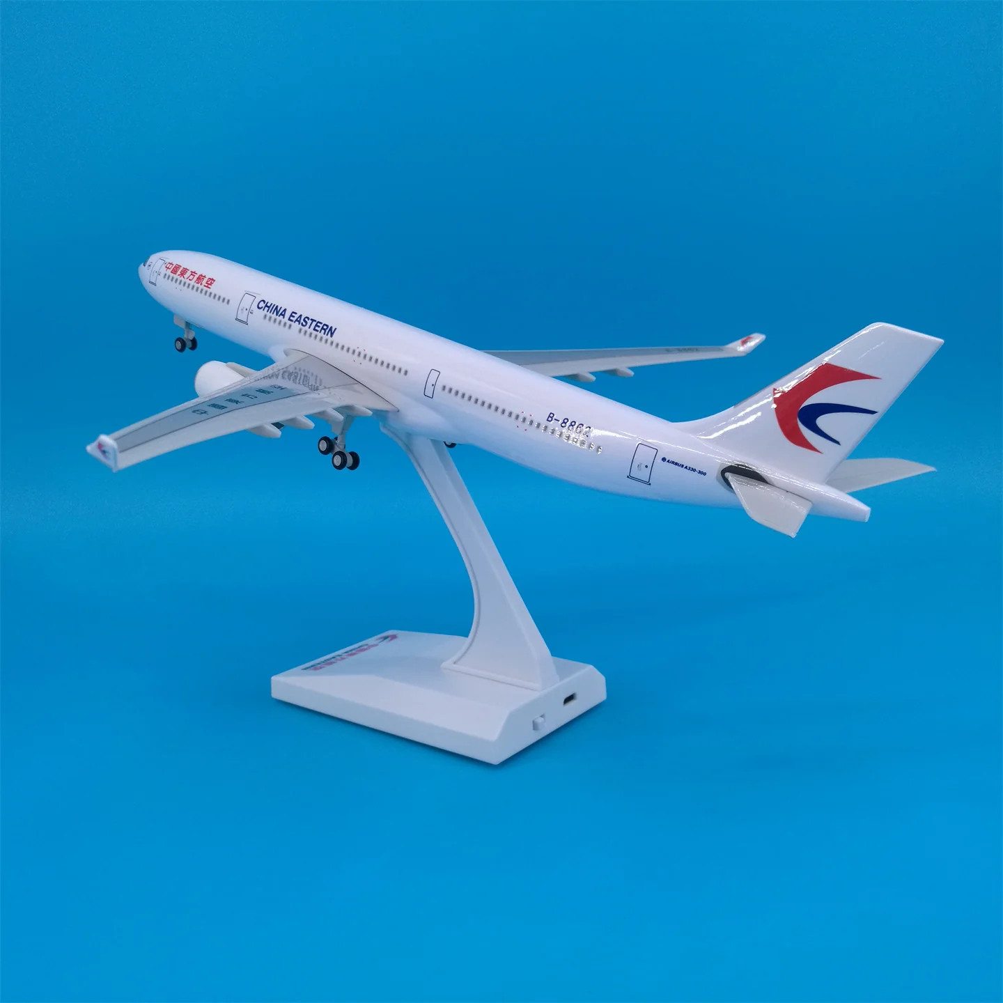 China Eastern Airlines Airbus A330 Airplane Model (1/200 Scale - 30CM) - Image 9