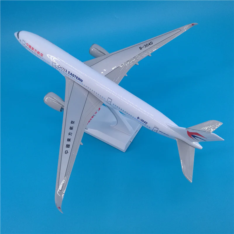 China Eastern Airlines Airbus A350 Airplane Model (1/200 Scale - 30CM) - Image 9