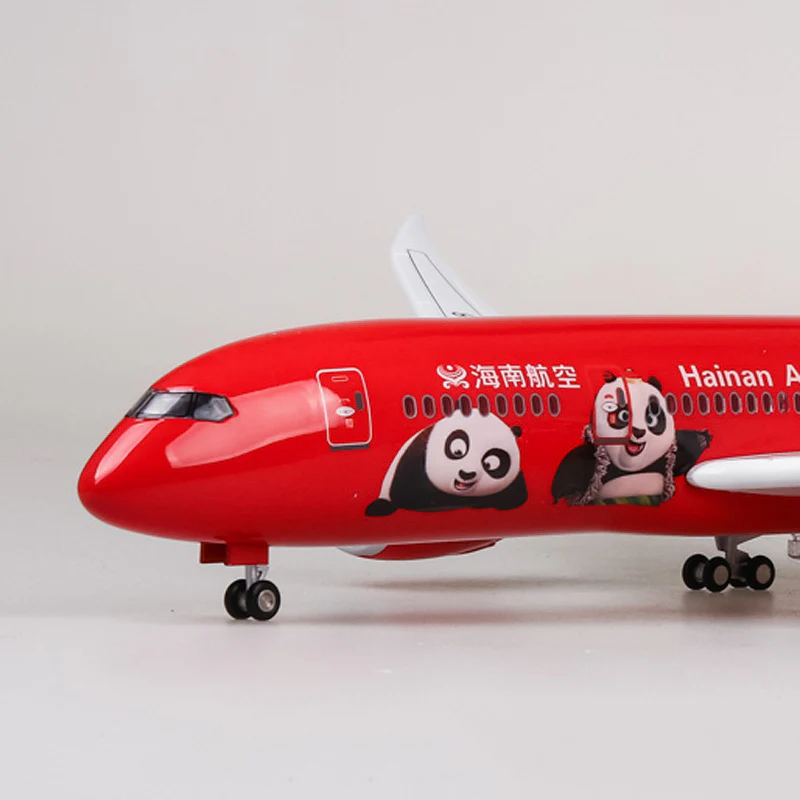 China Hainan Airline Boeing 787 Airplane Model (1/130 Scale) - Image 9