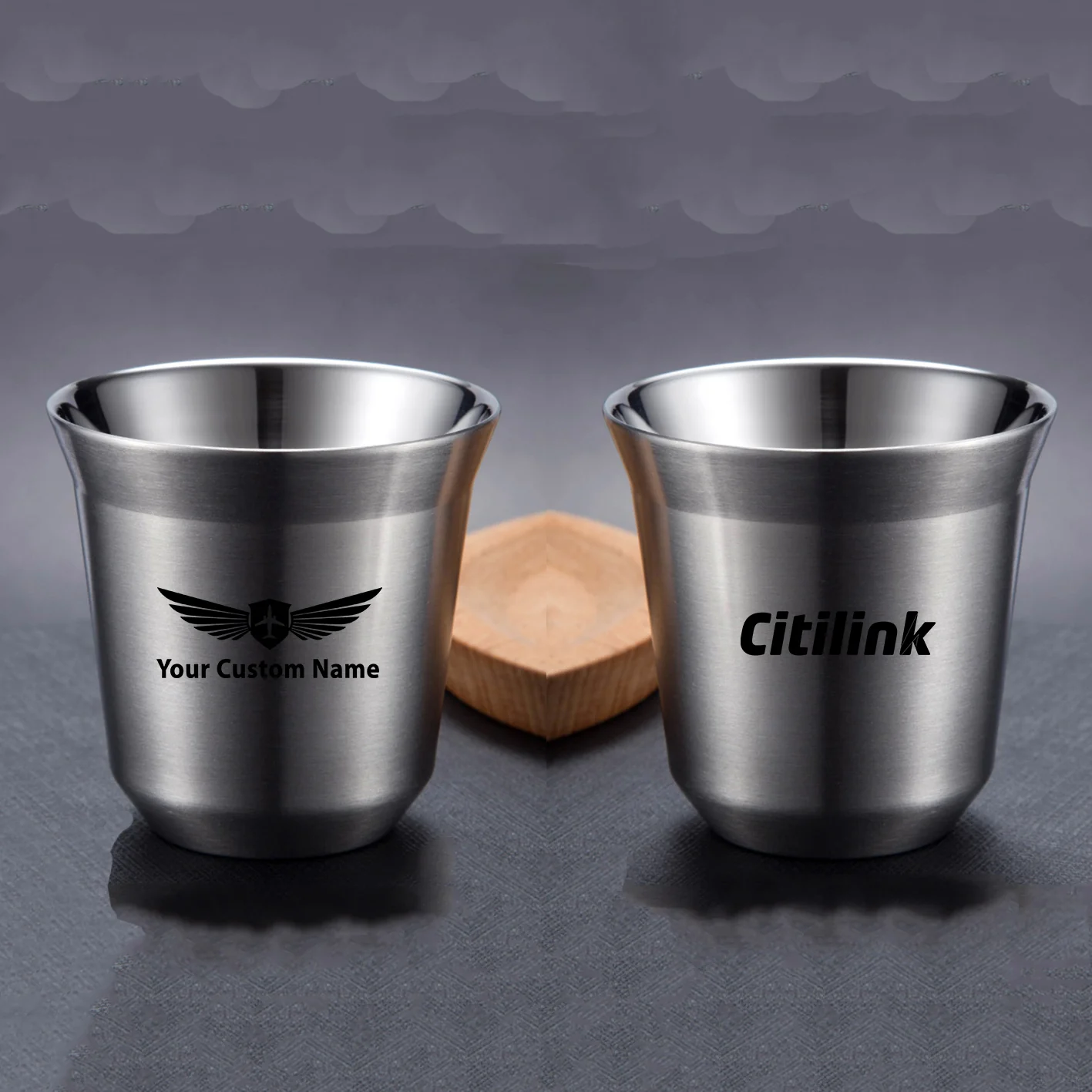 Citilink Airlines Designed Double Wall Stainless Steel Coffee Mugs - Image 15
