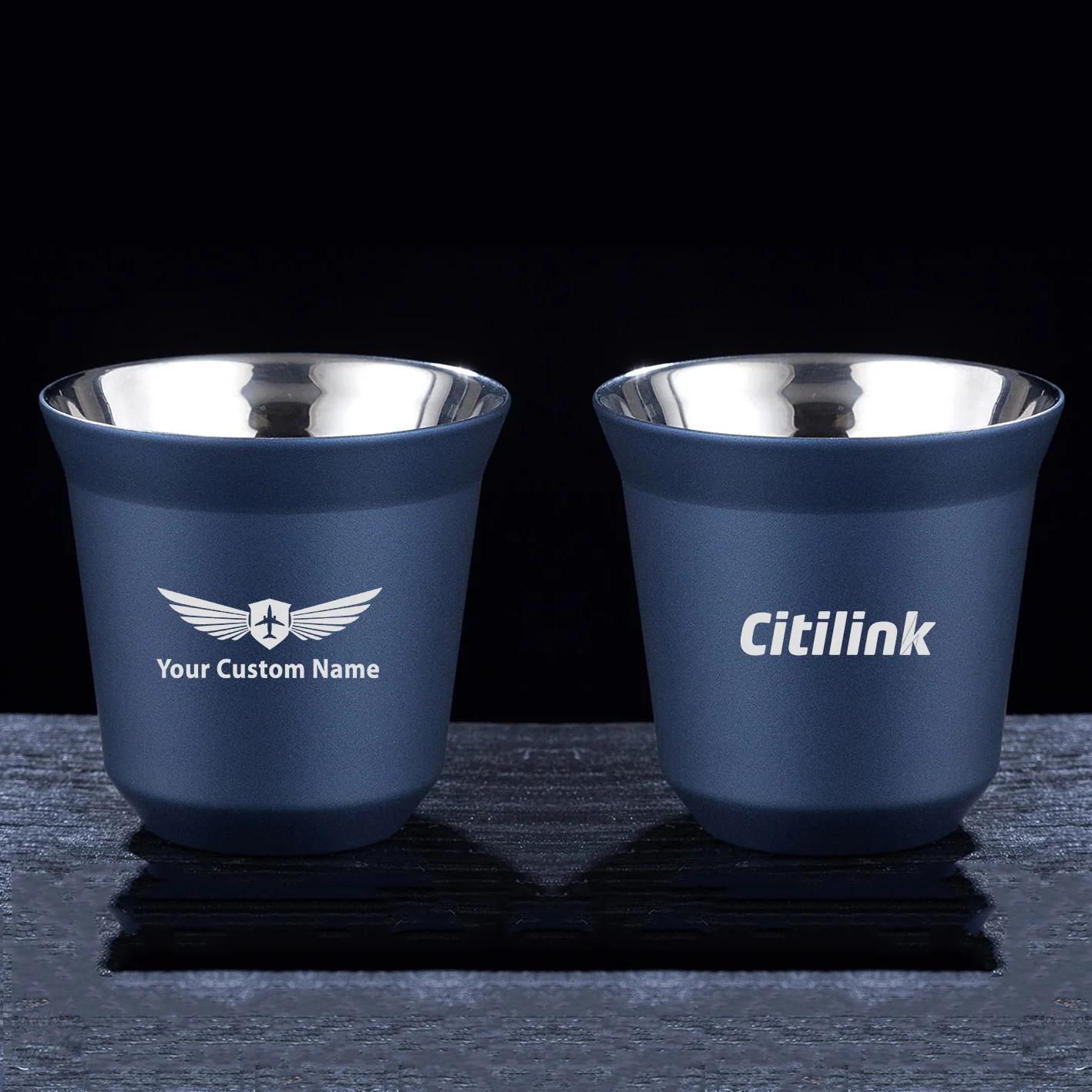 Citilink Airlines Designed Double Wall Stainless Steel Coffee Mugs - Image 3