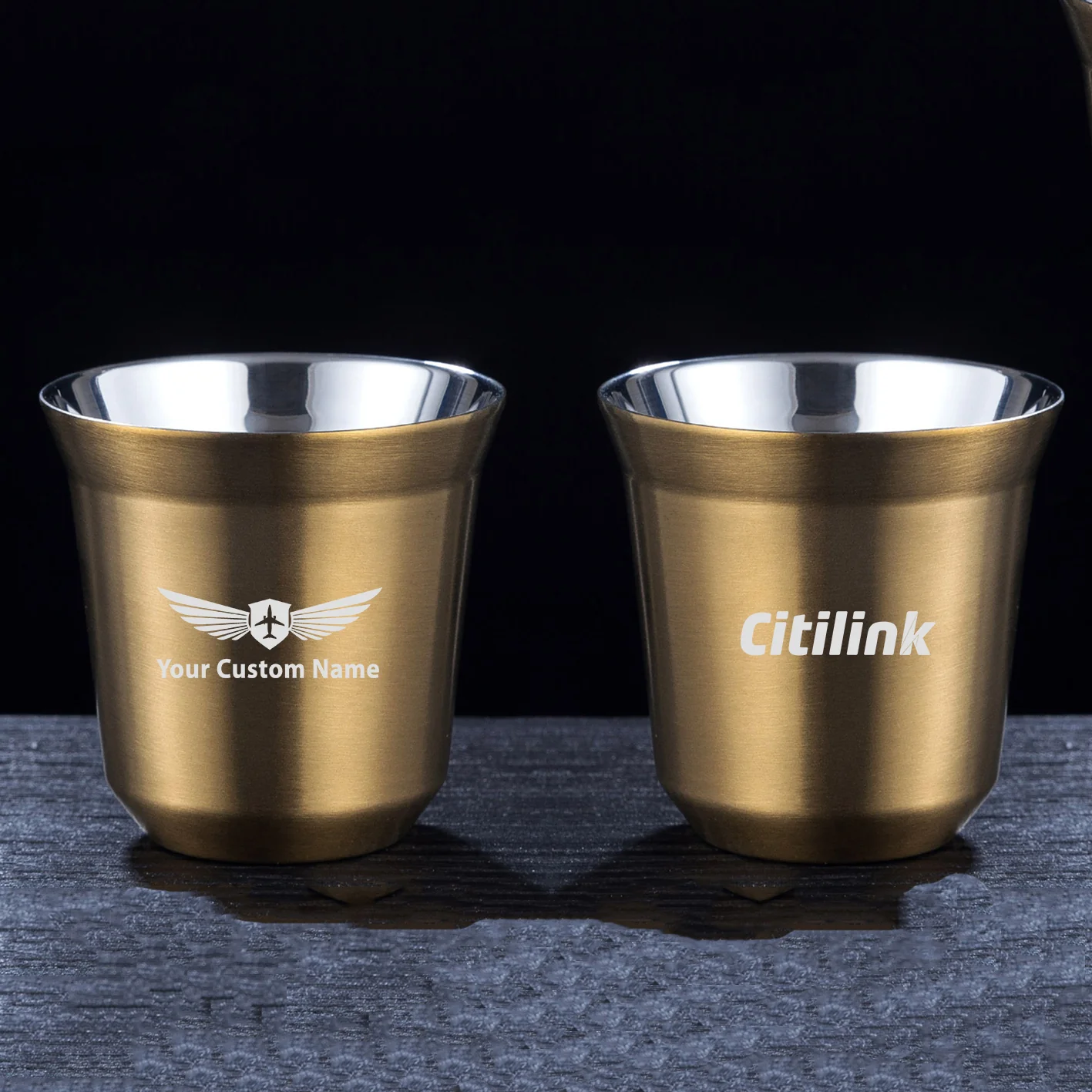 Citilink Airlines Designed Double Wall Stainless Steel Coffee Mugs - Image 9