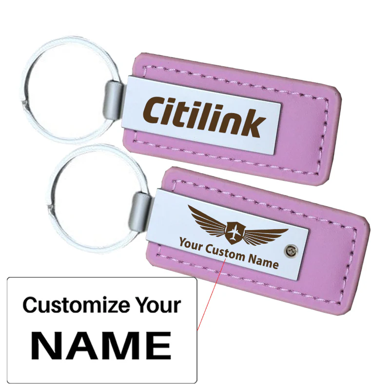 Citilink Airlines Faux Leather Key Chains - Image 5