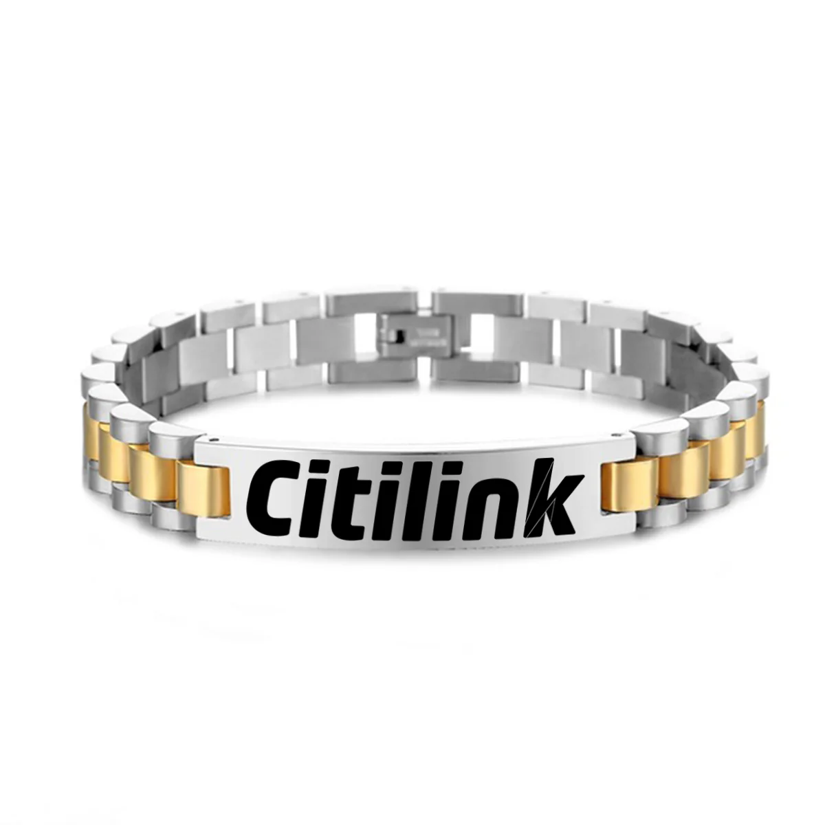 Citilink Airlines Designed Stainless Steel Chain Bracelets - Image 3