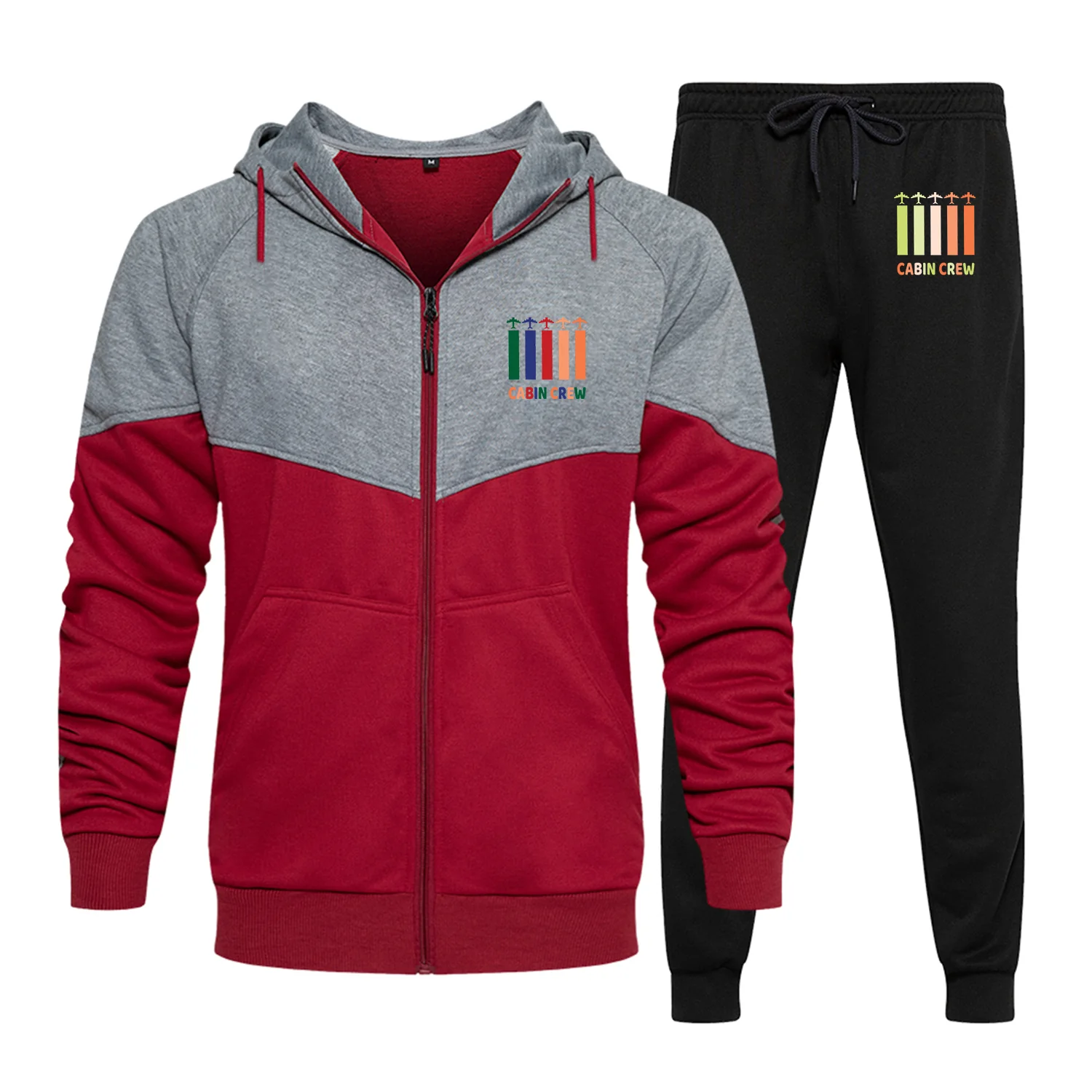 Colourful Cabin Crew Designed Colourful Z. Hoodies & Sweatpants - Image 6