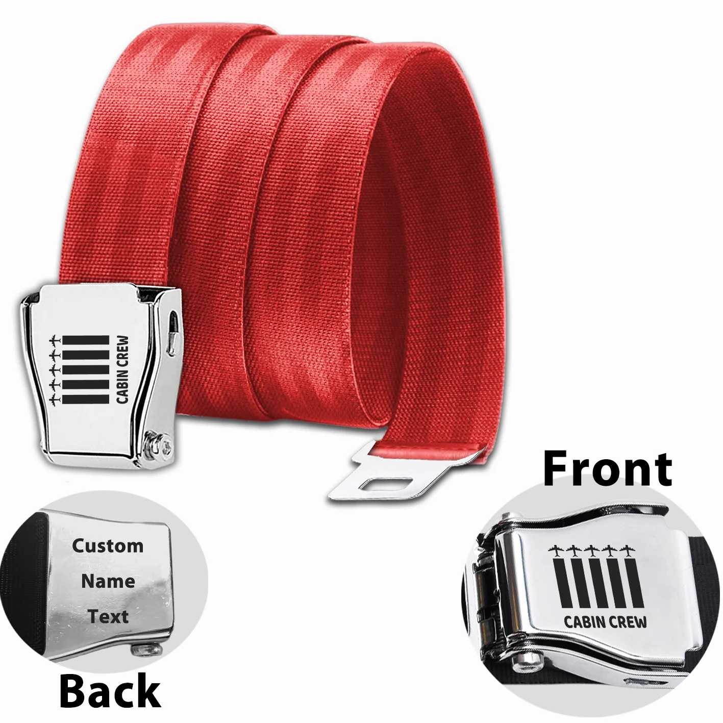 Colourful Cabin Crew Designed Fashion Airplane Seat Belts - Image 14