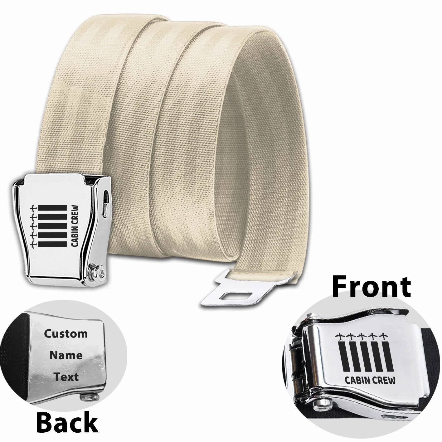 Colourful Cabin Crew Designed Fashion Airplane Seat Belts - Image 6