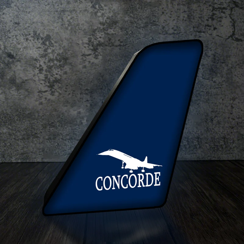 Concorde Designed Led Aircraft Tail & 3D Lamp - Image 8