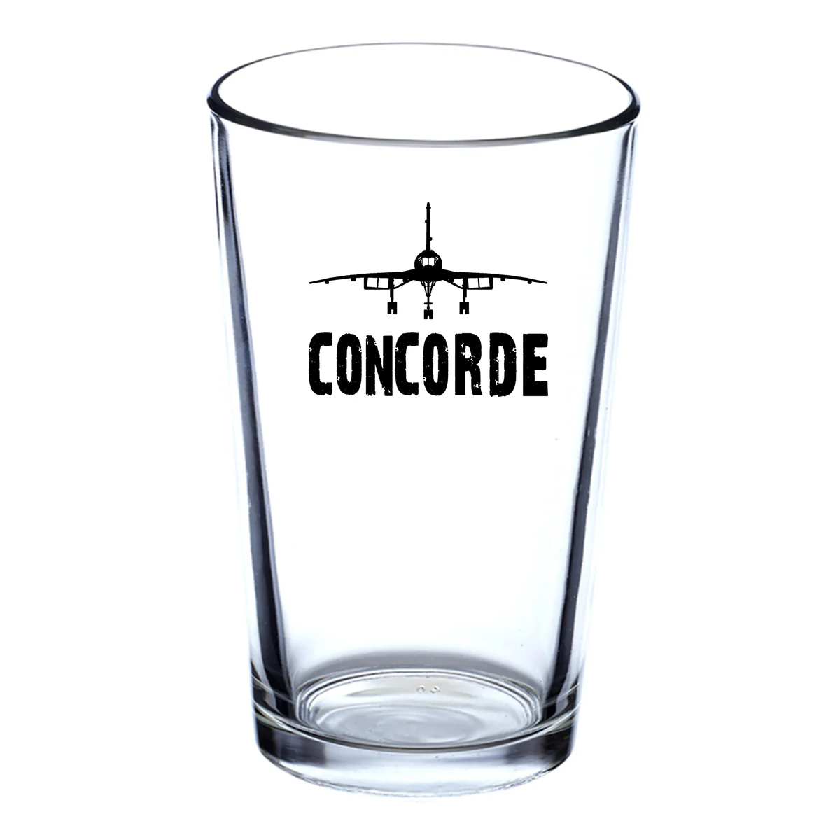 Concorde & Plane Designed Beer & Water Glasses - Image 2