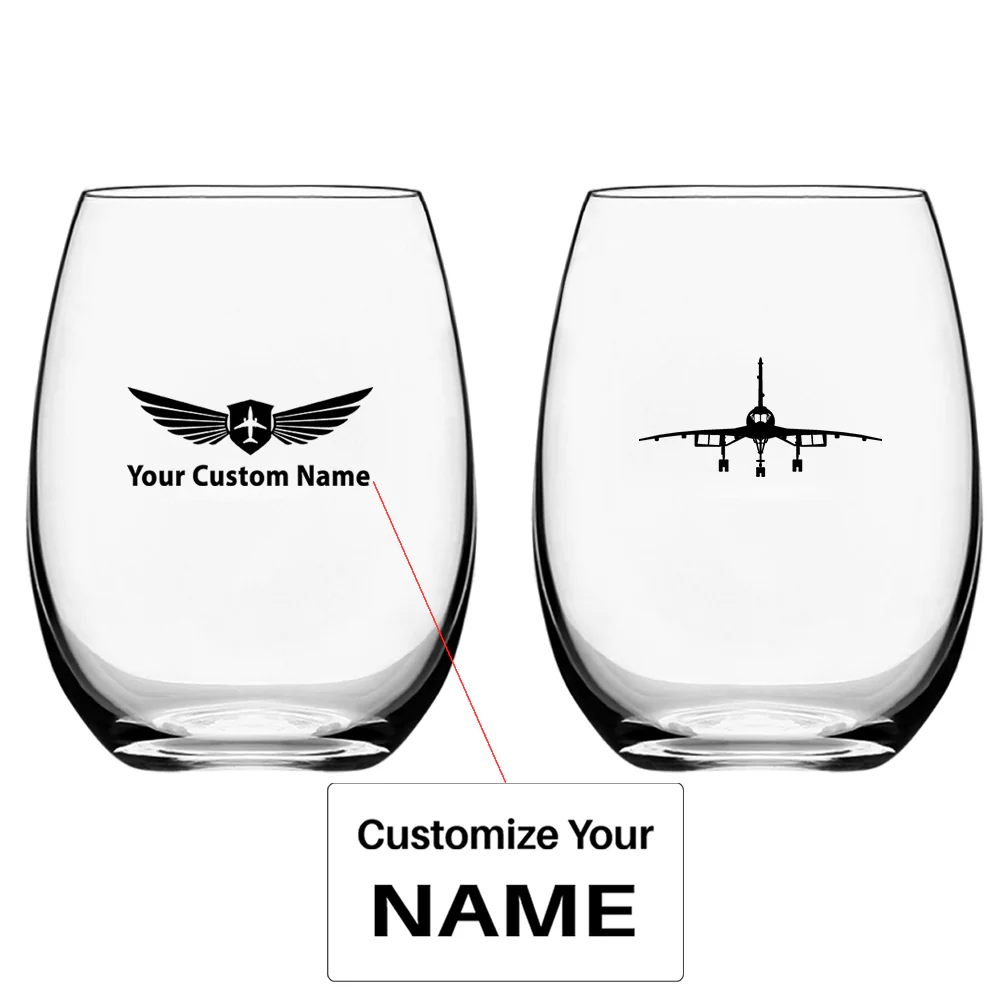 Concorde Silhouette Designed Water & Drink Glasses