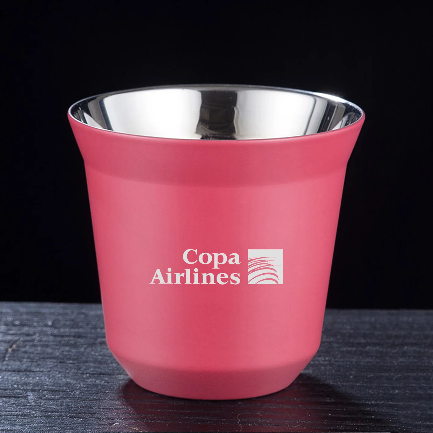 Copa Airlines Designed Double Wall Stainless Steel Coffee Mugs - Image 12