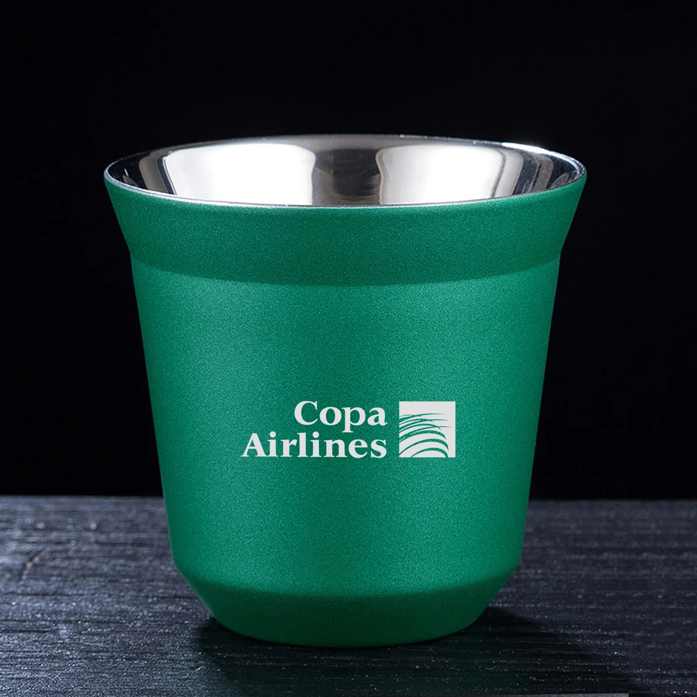 Copa Airlines Designed Double Wall Stainless Steel Coffee Mugs - Image 14
