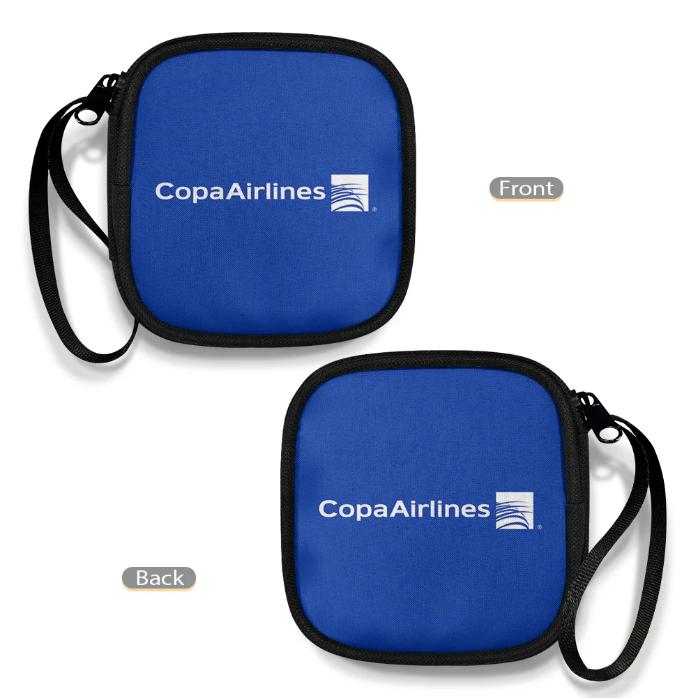 Copa Airlines Designed Portable Headphone Bag - Image 4