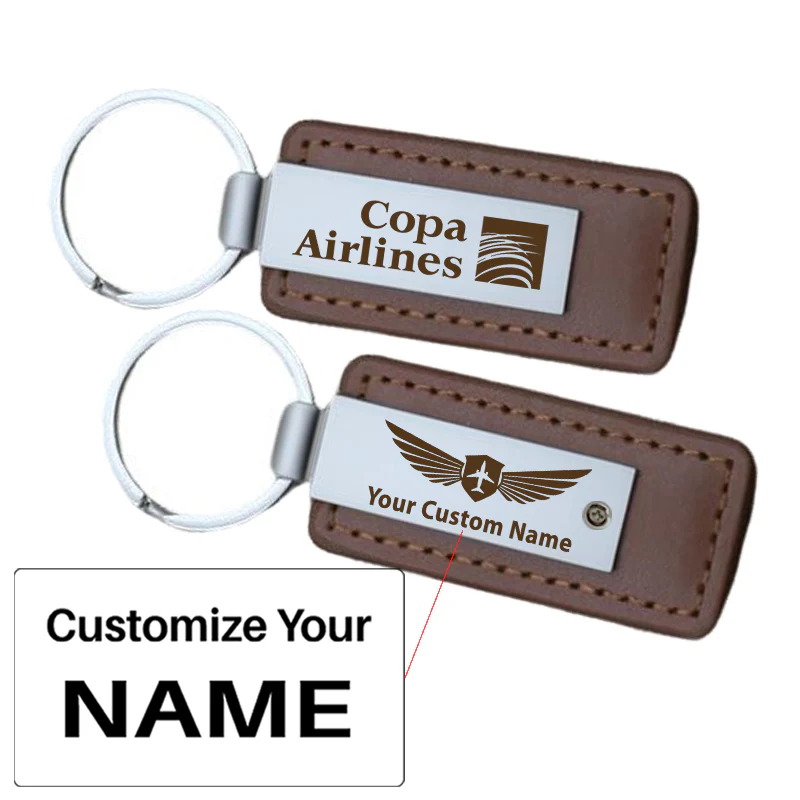 Copa Airlines Faux Leather Key Chains - Image 13