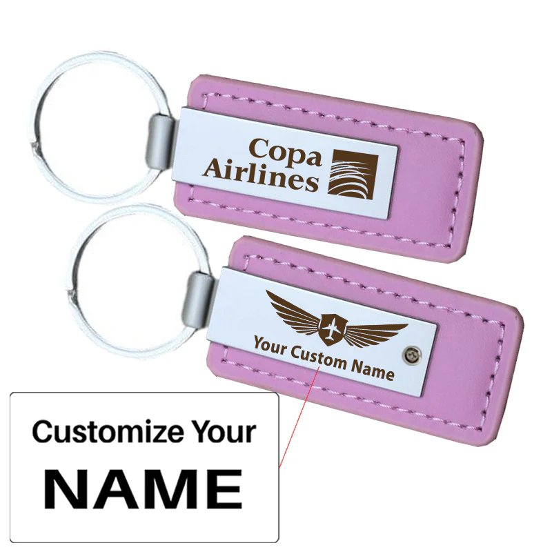 Copa Airlines Faux Leather Key Chains - Image 5