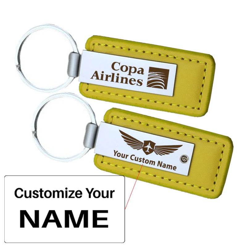 Copa Airlines Faux Leather Key Chains - Image 9