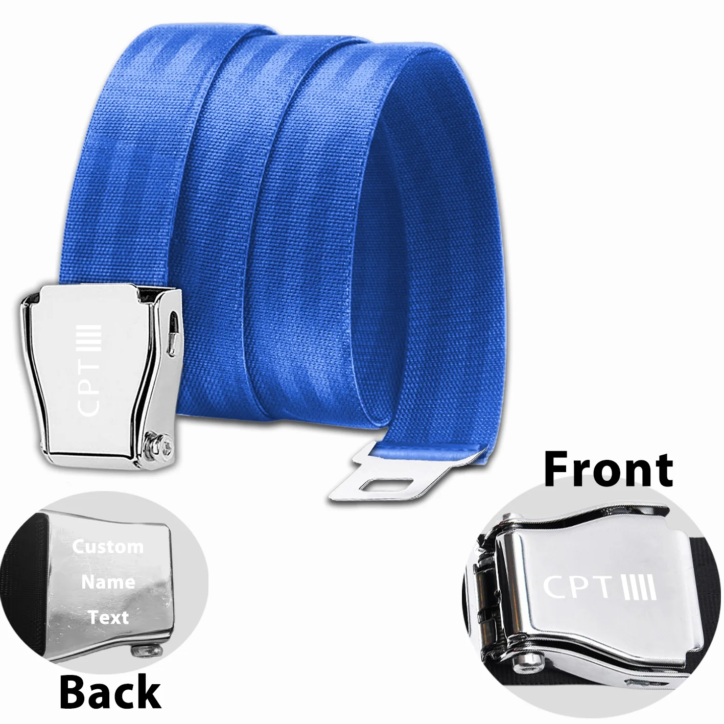 CPT & 4 Lines Designed Fashion Airplane Seat Belts - Image 19