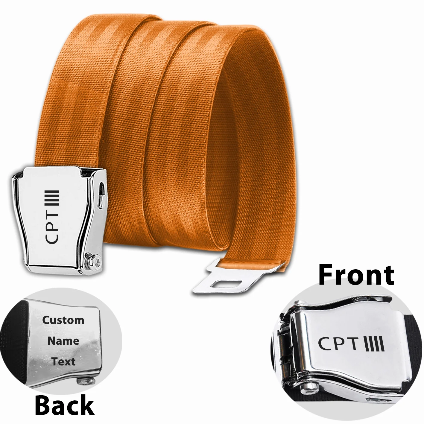 CPT & 4 Lines Designed Fashion Airplane Seat Belts - Image 22