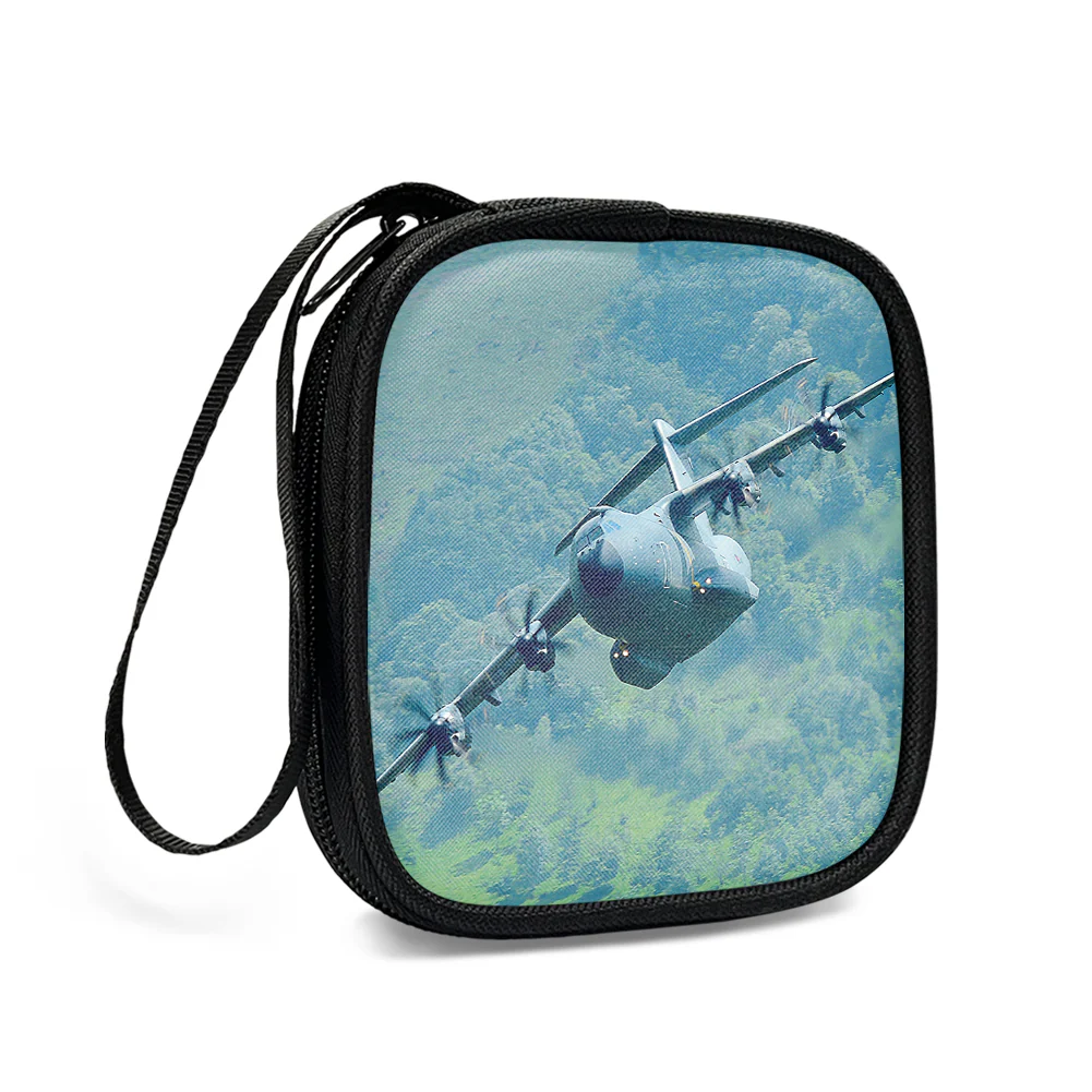 Cruising Airbus A400M Designed Portable Headphone Bag - Image 3