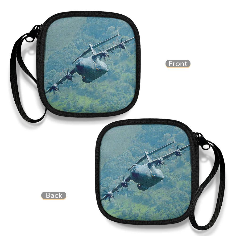 Cruising Airbus A400M Designed Portable Headphone Bag - Image 4
