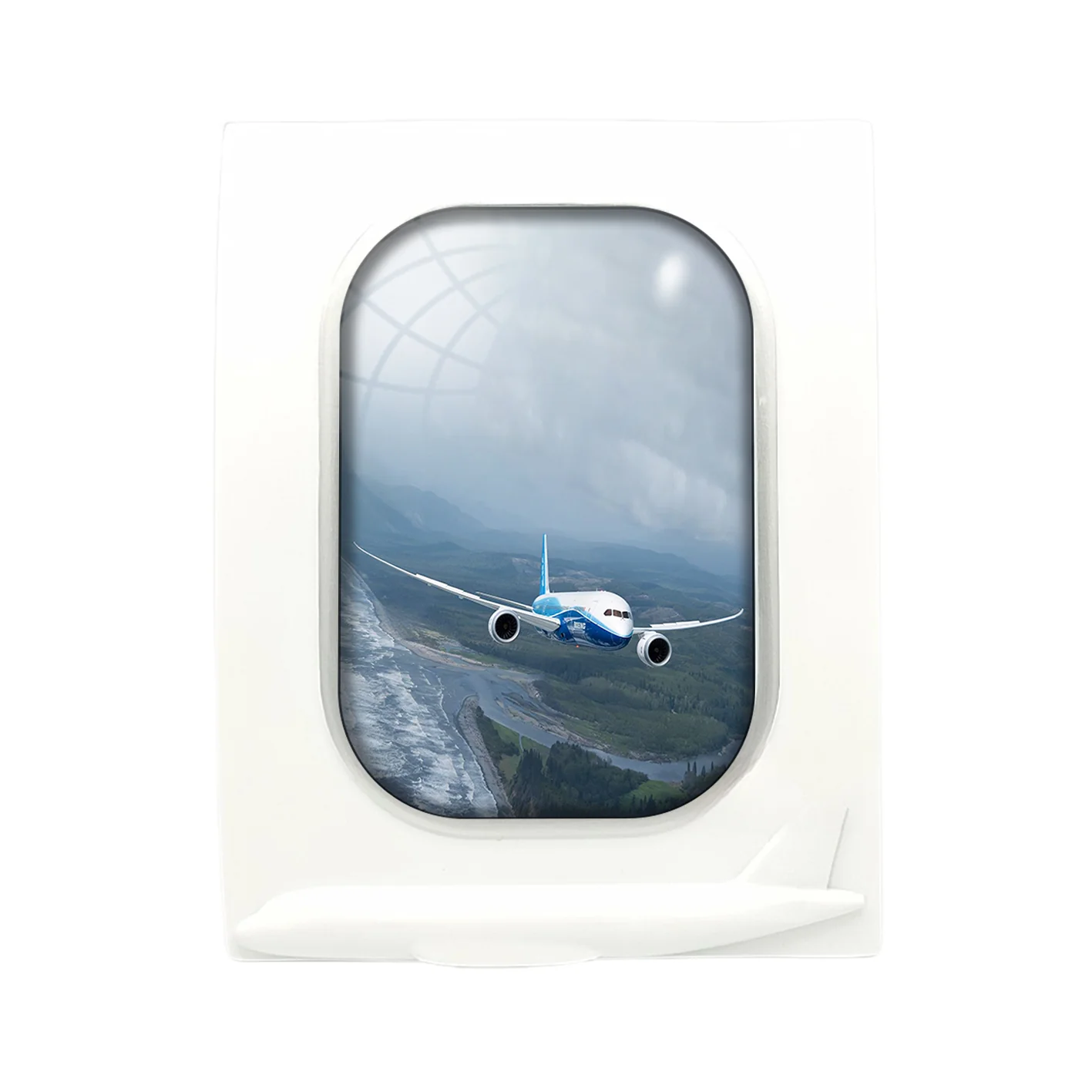 Cruising Boeing 787 Designed Airplane Window Photo Frame - Image 4