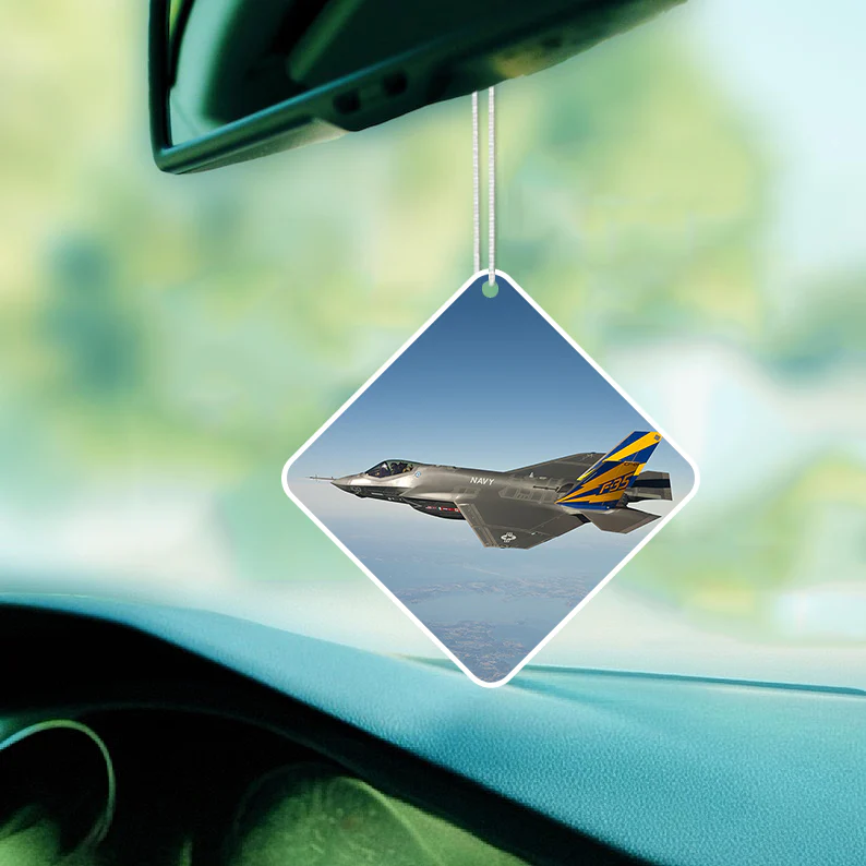 Cruising Fighter Jet 35 Designed Car Air Fresheners