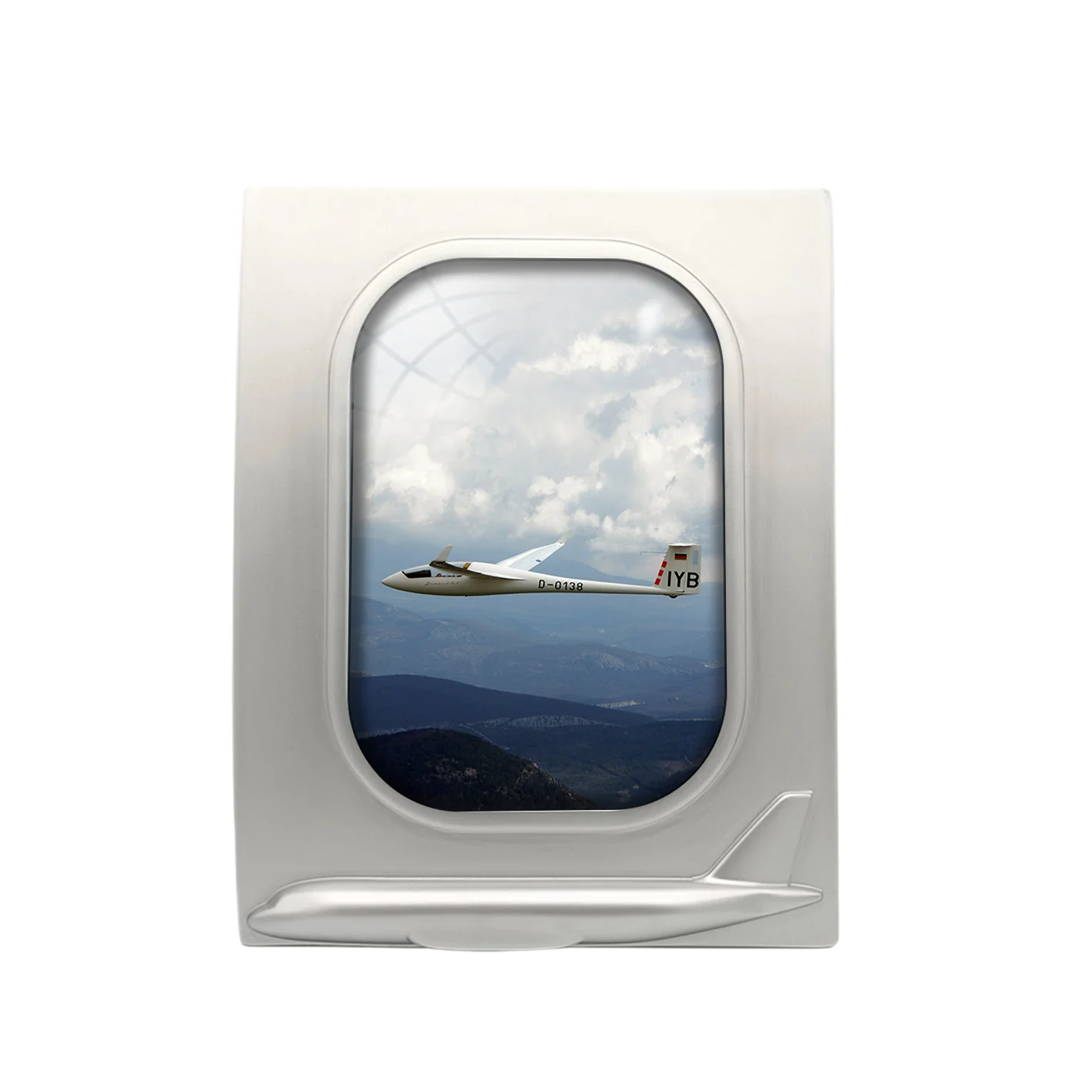 Cruising Glider Designed Airplane Window Photo Frame - Image 2