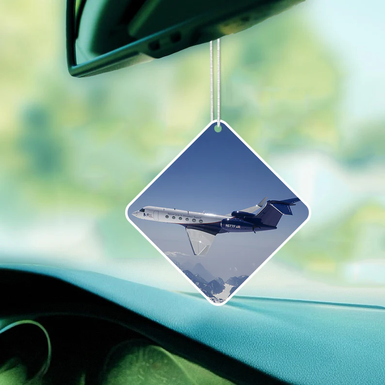 Cruising Gulfstream Jet Designed Car Air Fresheners