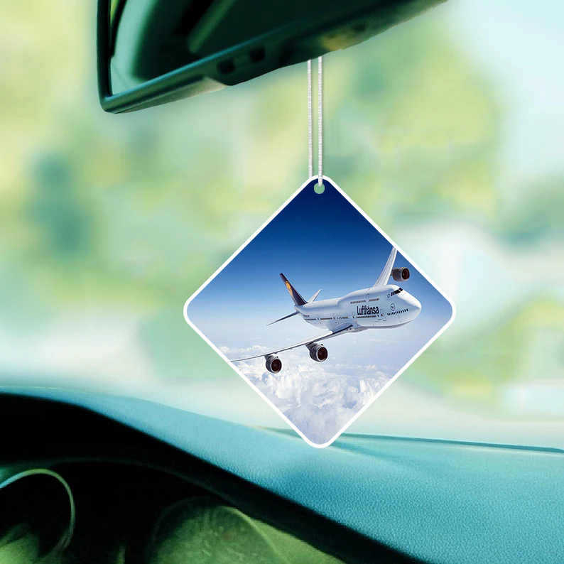 Cruising Lufthansa's Boeing 747 Designed Car Air Fresheners