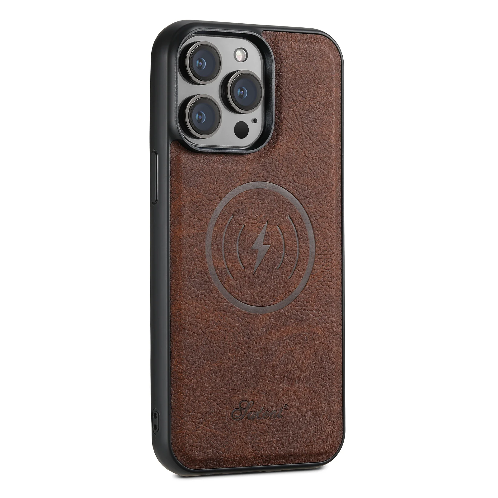Custom Design Image Logo Magnetic Leather iPhone Cases Magsafe Wallet with Removable Stand Card Slots - Image 16