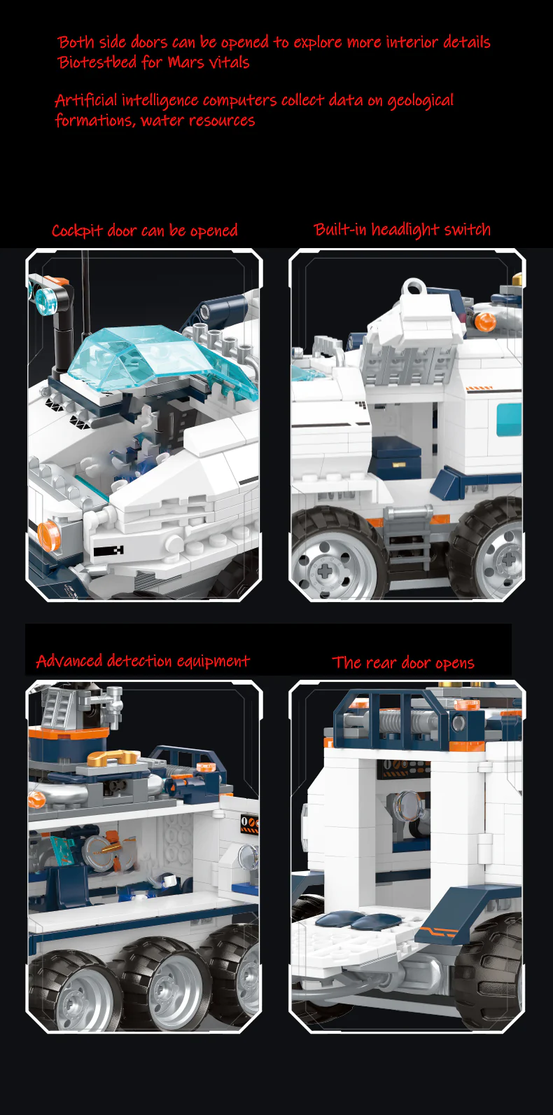Dawn Interplanetary Rover Collectible Building Blocks - Image 4