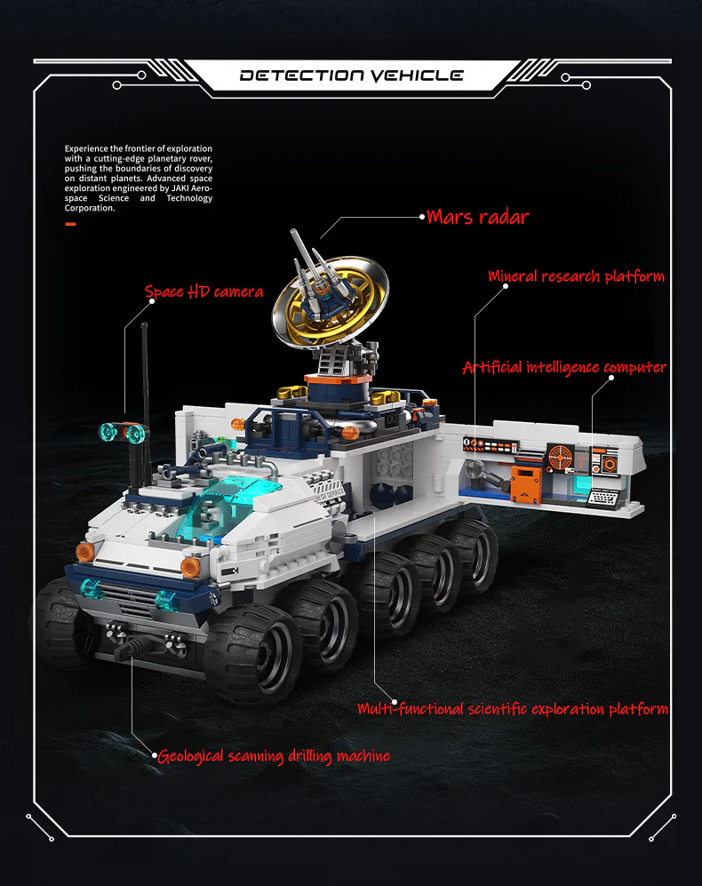 Dawn Interplanetary Rover Collectible Building Blocks - Image 5